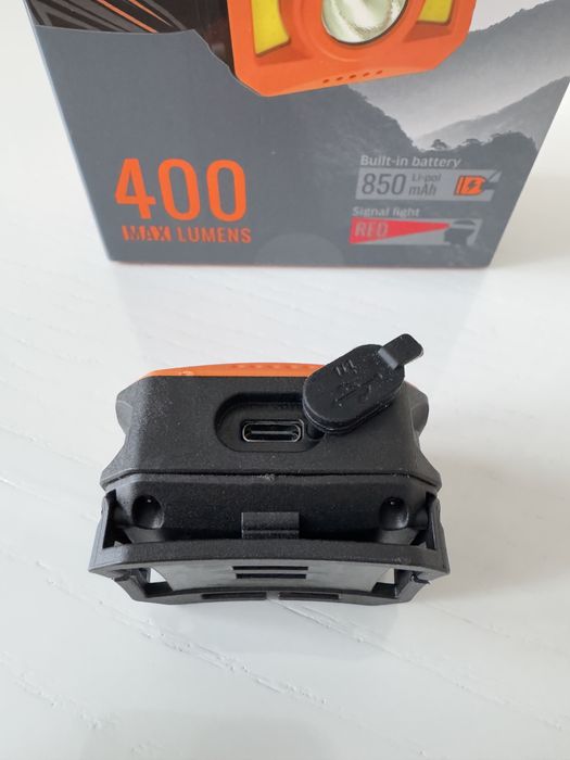 Налобний світлодіодний ліхтарик VIDEX VLF-H085-OR 400 Lm 5000K