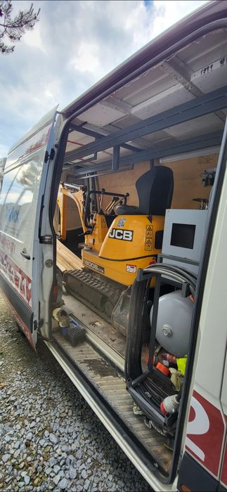 Jcb 8008 stan idealny mały przebieg FV 23% VAT