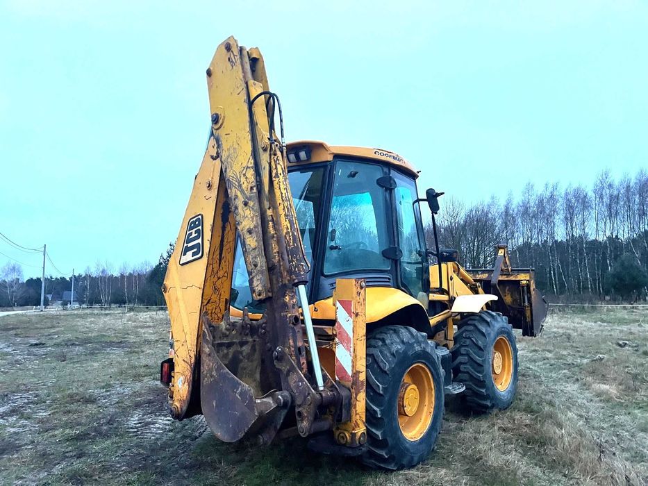JCB 4CX,  2003 R Full opcja teleskop, krokodyl, widły