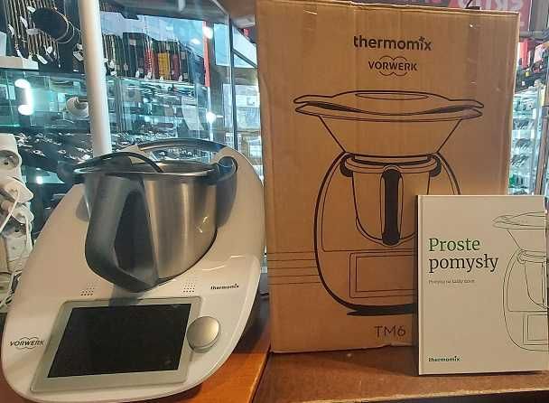 Thermomix TM6 BIAŁY Komplet BDB/IDEAŁ Tanio