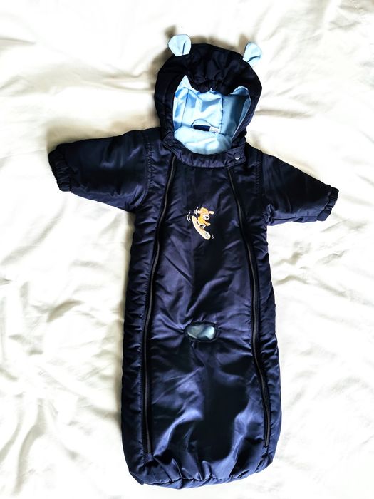 Śpiworek lekki wiosna jesień zima 0-6m