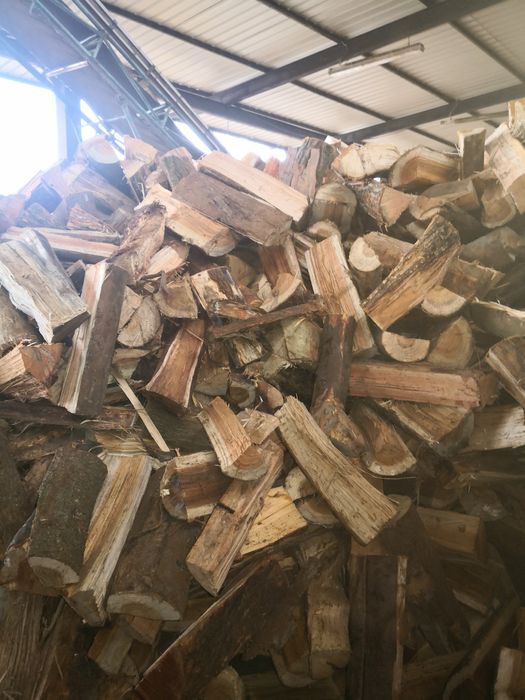 lenha mistura ou Carvalho seca