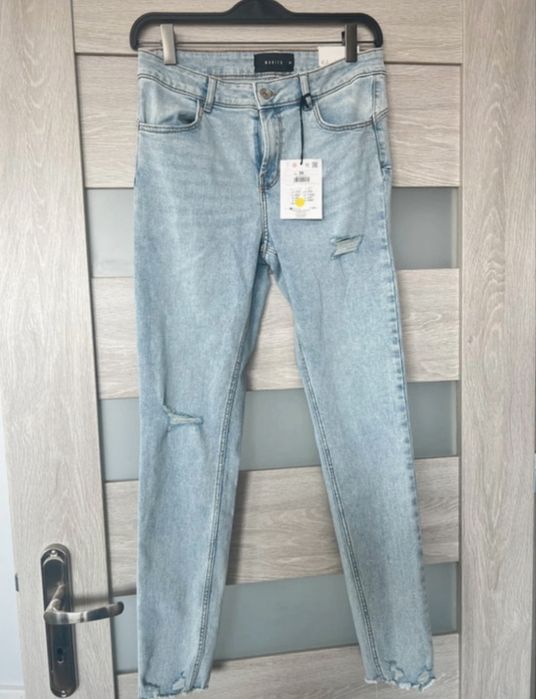 Jeansy push up Mohito 36 nowe