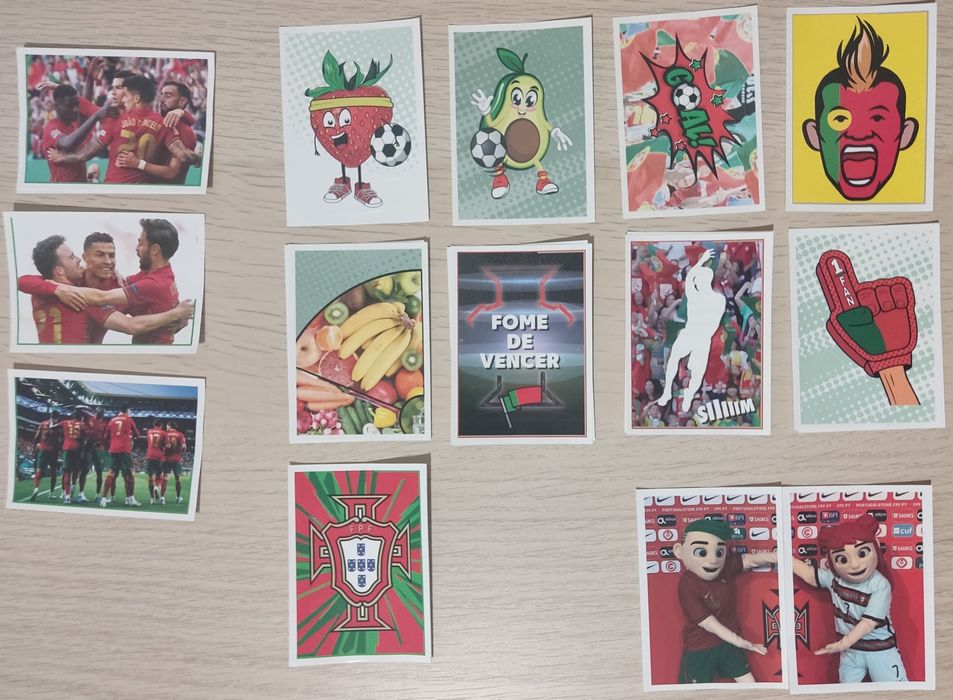 Cromos Fome de Vencer