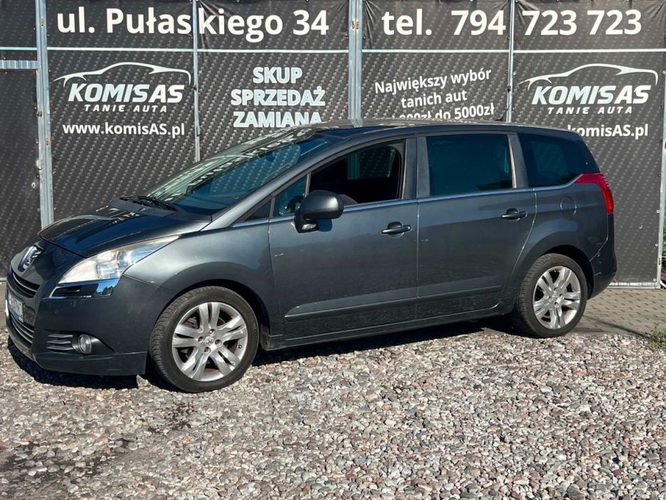 Peugeot 5008 1.6 Benzyna 156km • PANORAMA • KLIMA • tempomat • 6 biegów