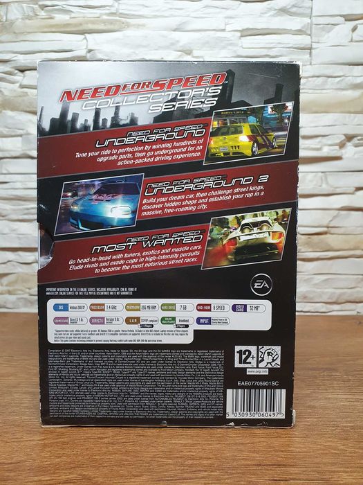 NFS Underground 1 2 Most Wanted - COLLECTOR'S SERIES ENG [PC]