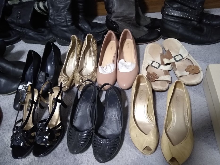 Ecco, Geox, Clarks, Braska, Camper, Mexx лот обуви 35,5-36 размер