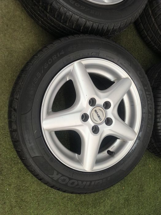 14 koła 5x100 et32 opony 185/60/14 VW Polo Fox Seat Ibiza Skoda Fabia