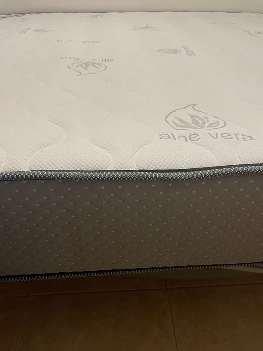 Colchao Aloe vera como Novo