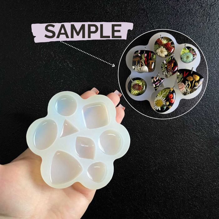 Силіконовий молд для прикрас, Силиконовая форма для смолы