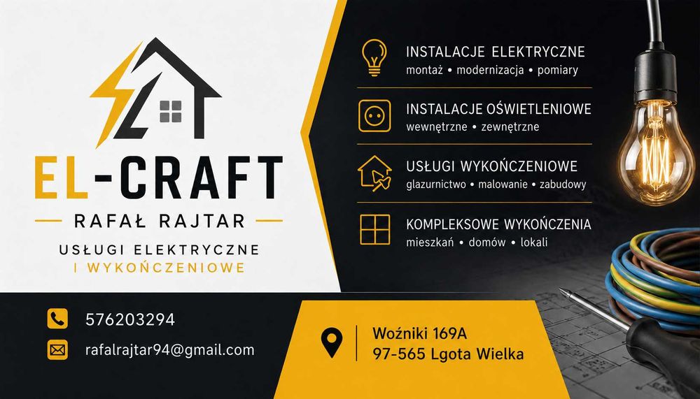 Elektryk, Instalacje elektryczne