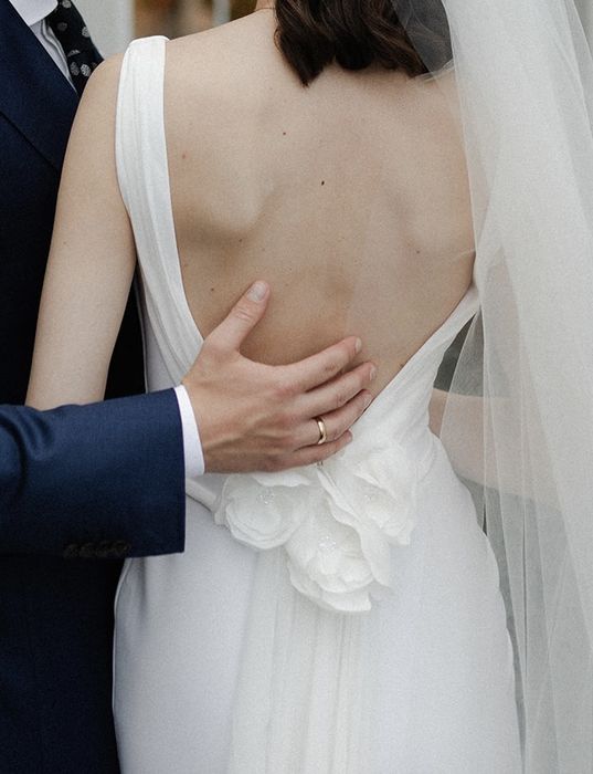 Suknia ślubna ivory - klasyczna, elegancka, L’amour