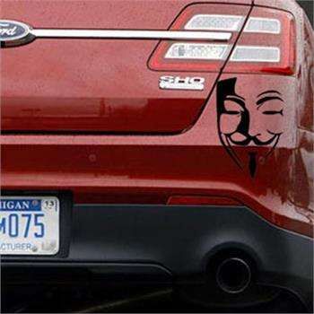 Autocolante Anonymous Mask