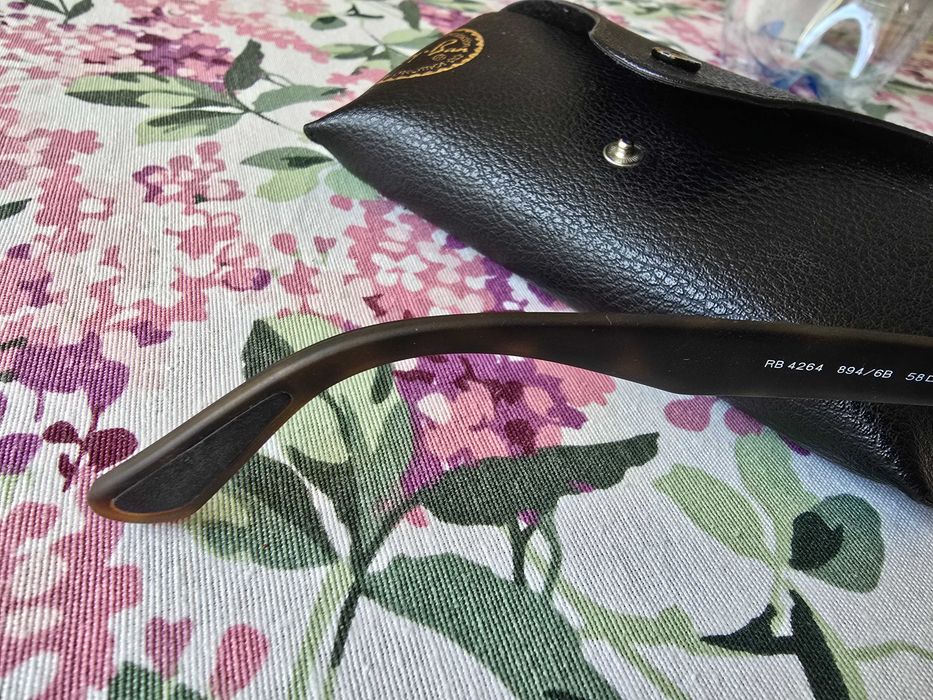 okulary ray ban RB4264 chromance havana przeciwsłoneczne