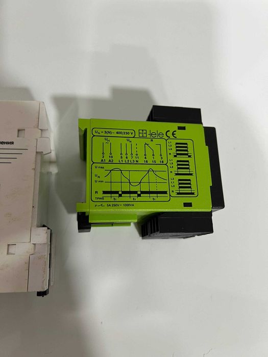 Реле контролю напруг фаз TELE TPW 400V SN4X URP20100 Schrack РНПП-311М