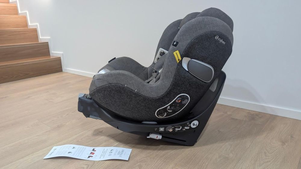 Cadeira SIRONA Z I-SIZE PLUS Manhattan Grey - mid grey + BASE Z Black