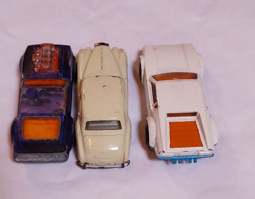 3 miniaturas antigas Matchbox
