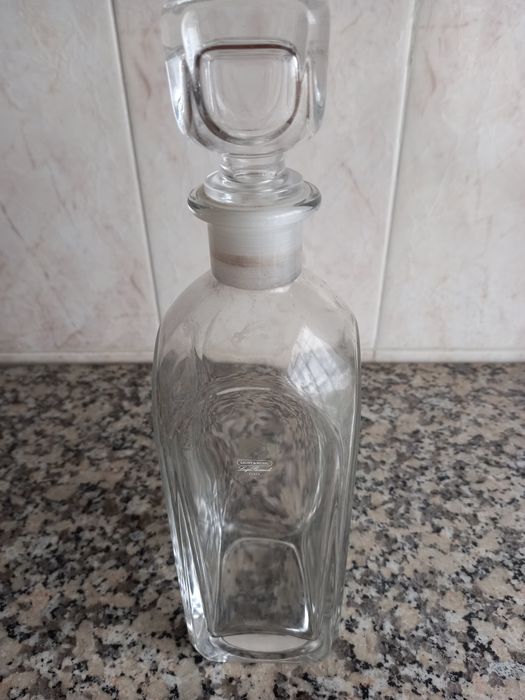Garrafa em cristal Italiano. Quinta do Conde