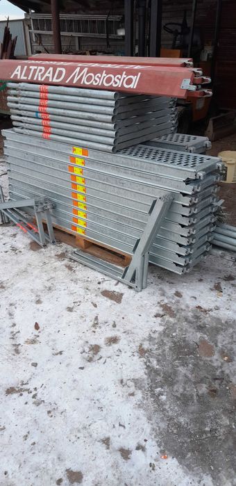 Rusztowanie Baumann Altrad Mostostal Rux Plettac Termosprzęt Omega