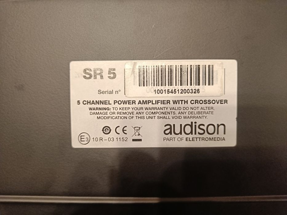 Amplificador Audison SR5