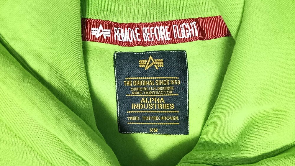 Męska bluza ALPHA INDUSTRIES r.XS nowa stan idealny