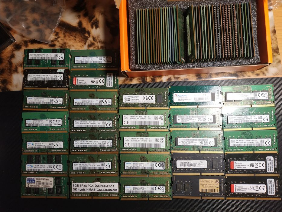 Оперативна пам'ять so dimm  ddr4 8 gb - 16 gb - 32 gb