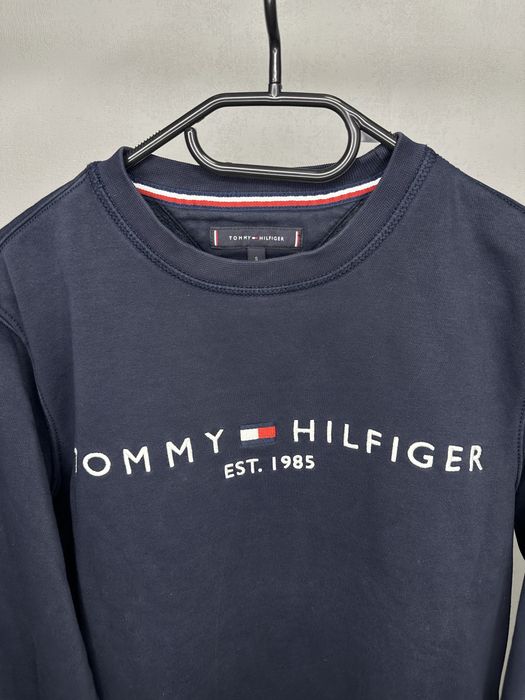 Світшот чоловічий Tommy Hilfiger S Синій ОРИГІНАЛ