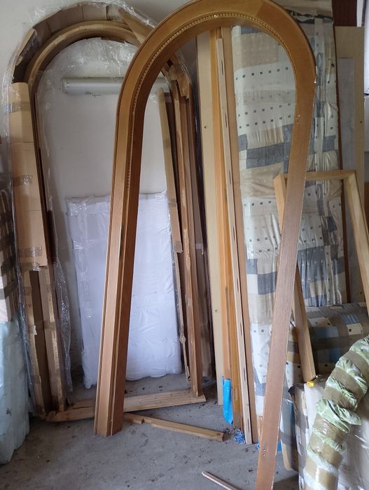 Арочні двері дубові