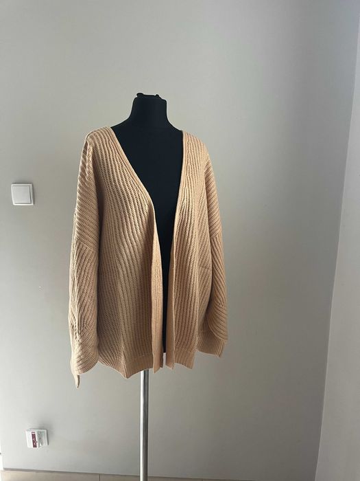 Missguided nowy sweter bez zapiecia 42/44 piekny narzutka