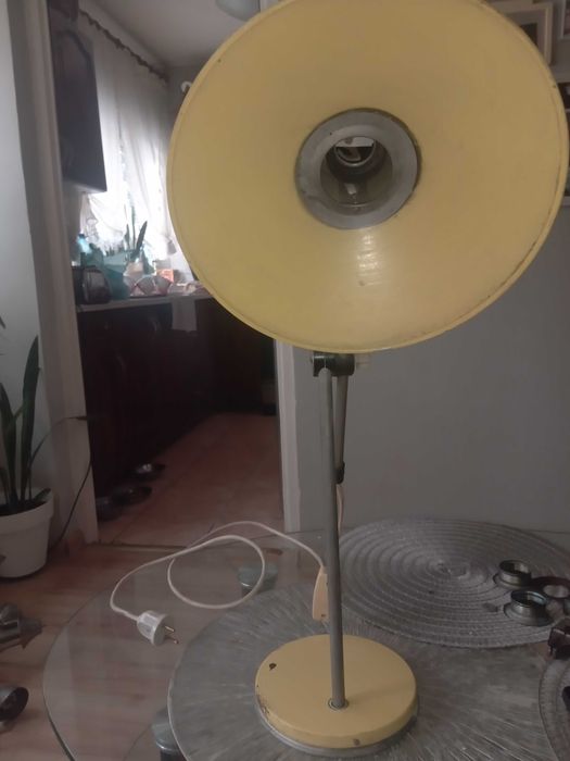 Lampka biurkowa Polam Poznań lata 60 PRL