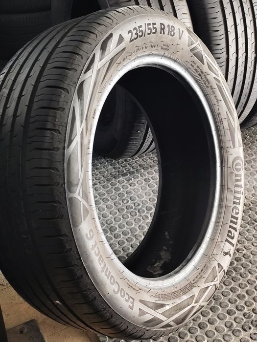 Резина, шины R-18 235/55 100V "Continental " EcoContact 6