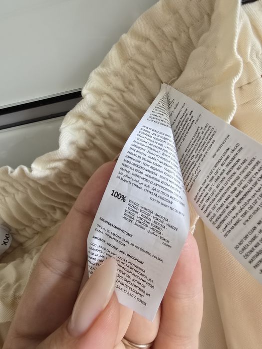 Spodnie nowe Reserved wiskoza na gumce letnie przewiewne szerokie