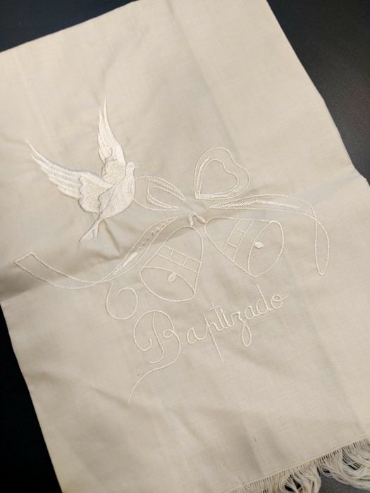 Toalha de batizado • NOVA
