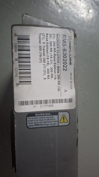 Rekluse Embraiagem RR250/300 XTrainer (22h uso)