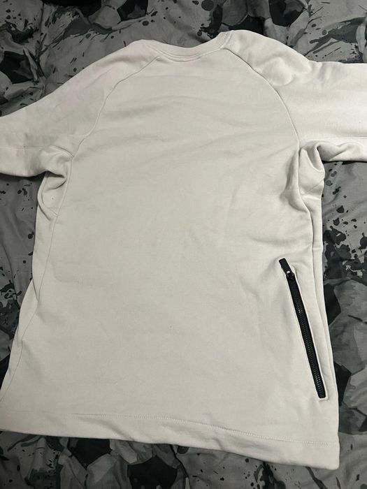 Nike Bluza męska sportowa longsleeve rozmiar S kremowa z kieszenią