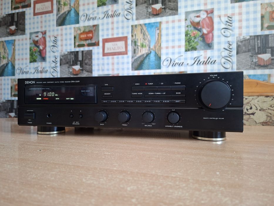 Яркий и надёжный ресивер Denon DRA-335R,2×65 Вт,АССОРТИМЕНТ,гарантия!