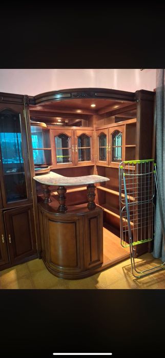 móvel de sala com garrafeira