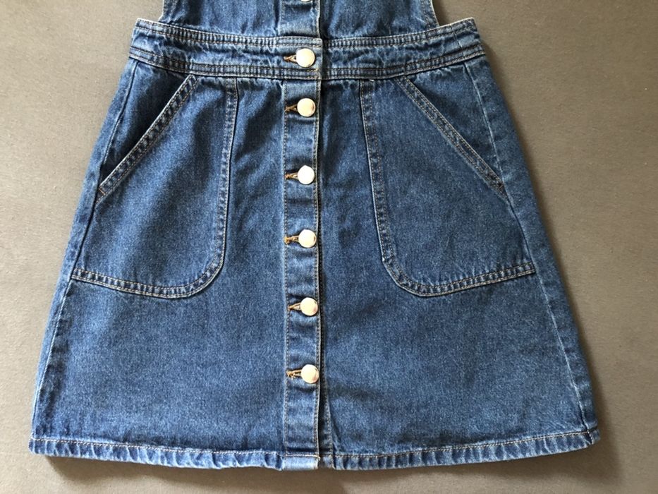 H&M jeansowe ogrodniczki 32
