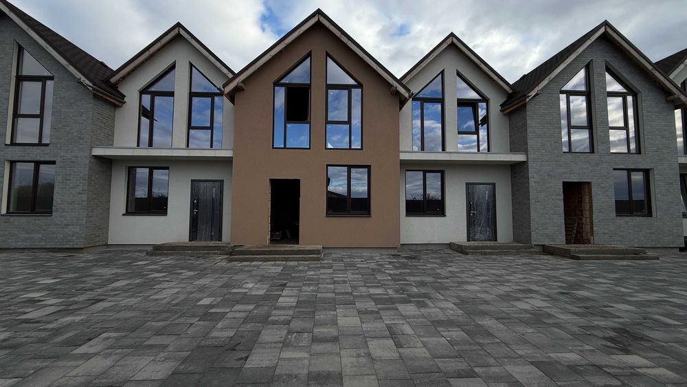 Сучасний Двоповерховий Кутовий Таунхаус 100м2 с. Шевченкове