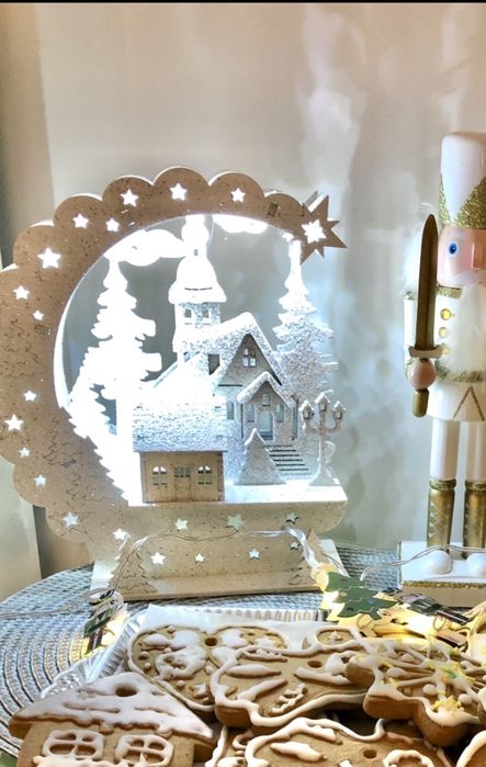 Різдвяний декор ,Новорічний декор,нічник, подарунок ,різдвяний декор