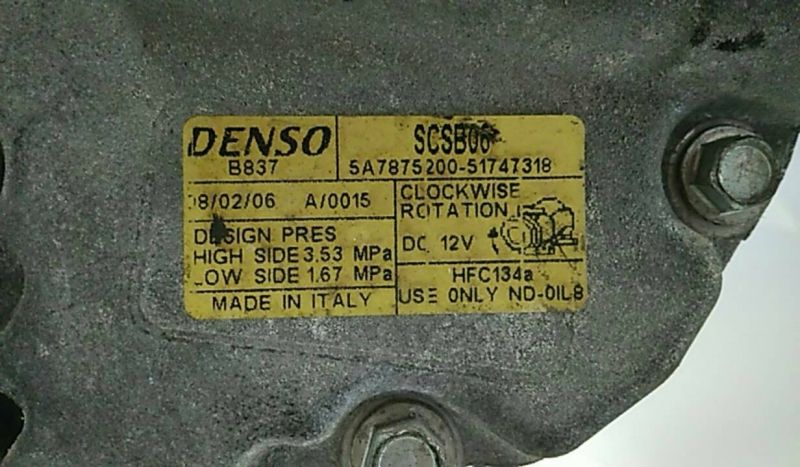 Compressor AC FIAT 500 (312_)