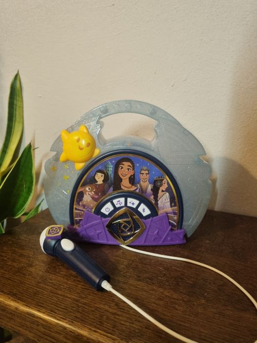 Karaoke głośnik mikrofon dla dzieci disney wish