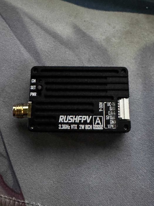 Відеопередавач RushFPV 3.3G 2W rush vtx 3.3 (Без антени)