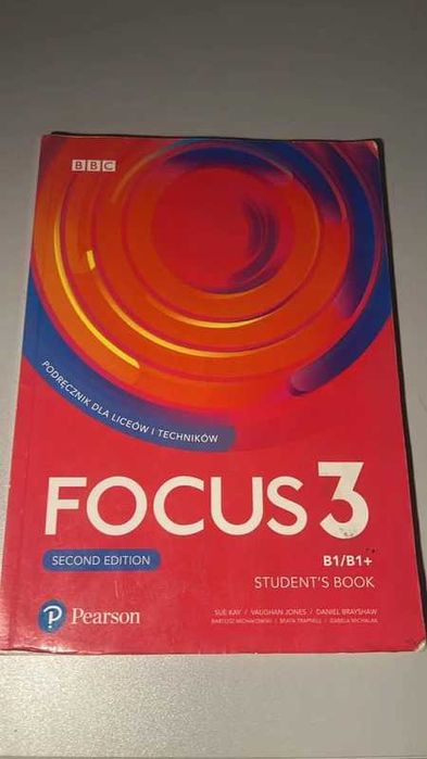 Focus 3 książka do angielskiego podręcznik liceum technikum ćwiczenia