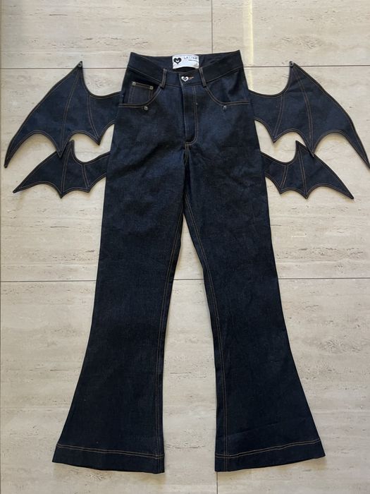 La Lune Bat Wings Jeans