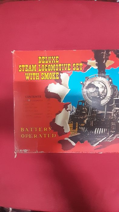 Comboio Antigo a Pilhas