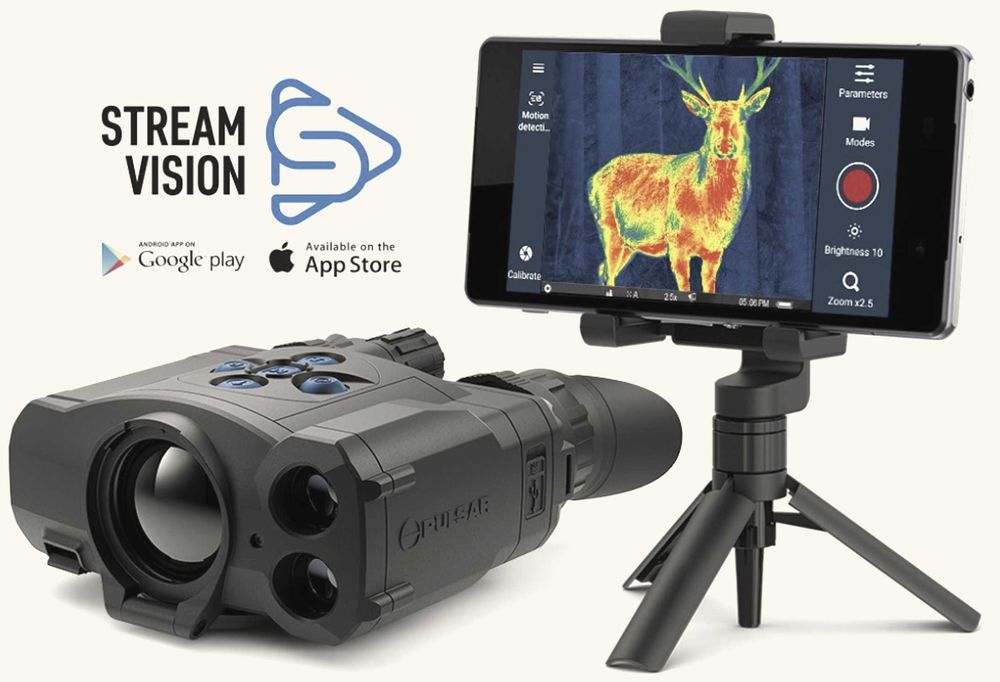 Тепловізійний бінокль з лазерним дальноміром Pulsar Accolade2 XP50PRO