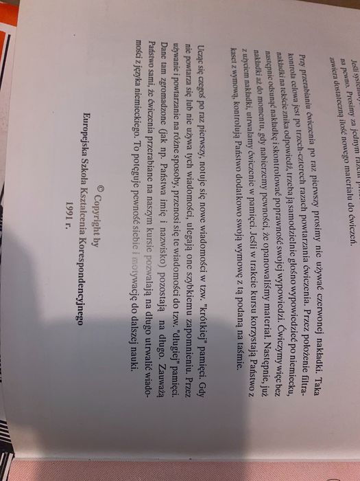Eskk język niemiecki dla początkujących unikat