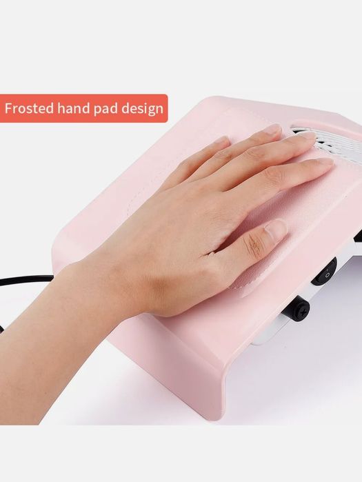 Aspirador manicure rosa