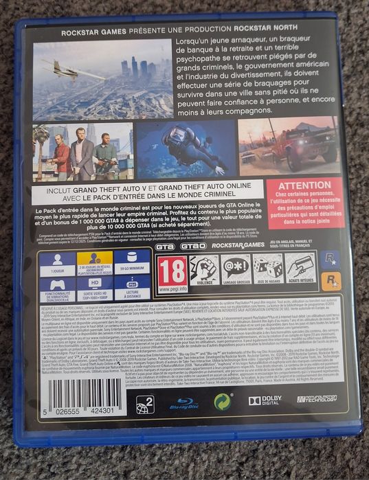 GTA 5 premium edition Ps4